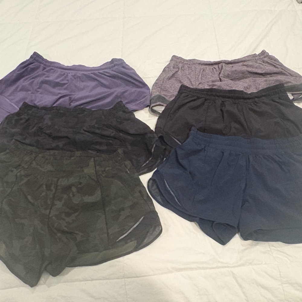 Lululemon Hotty Hot Shorts, size 12, in Various Colors